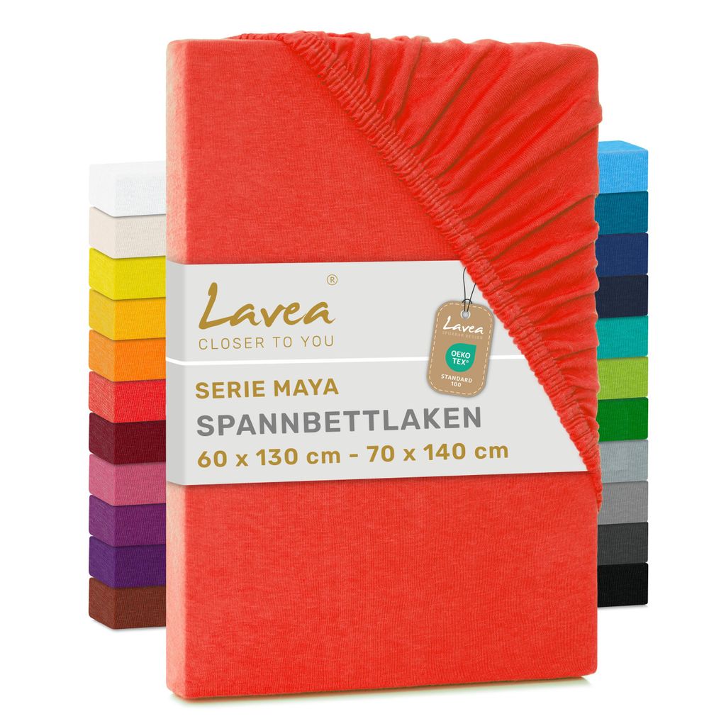 Lavea® Prześcieradło na gumce dla dzieci, 60x130 cm - Zdjęcie produktu 