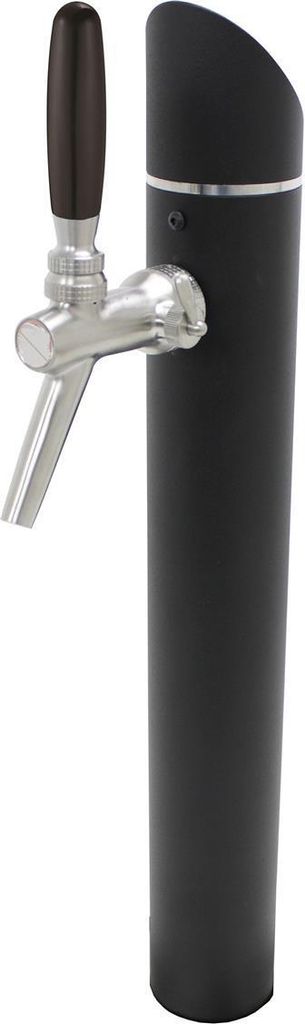 Schanksäule Modell "Black Tower" 1-leitig mit Schankhahn Produktbild 