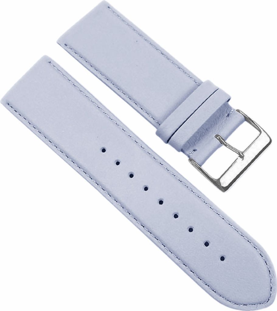 Beach Ersatzband Uhrenarmband Kalbsleder Flieder 21702S, Stegbreite:12mm
