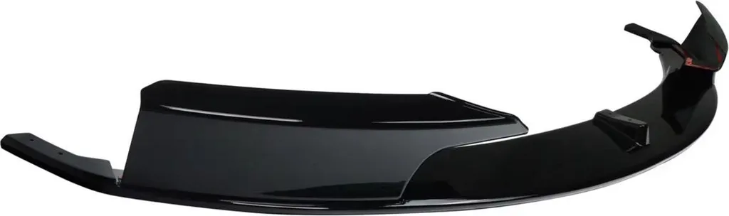Lame de Pare-choc Avant pour BMW Série 3 F30 F31 2012-2018 Noir Brillant