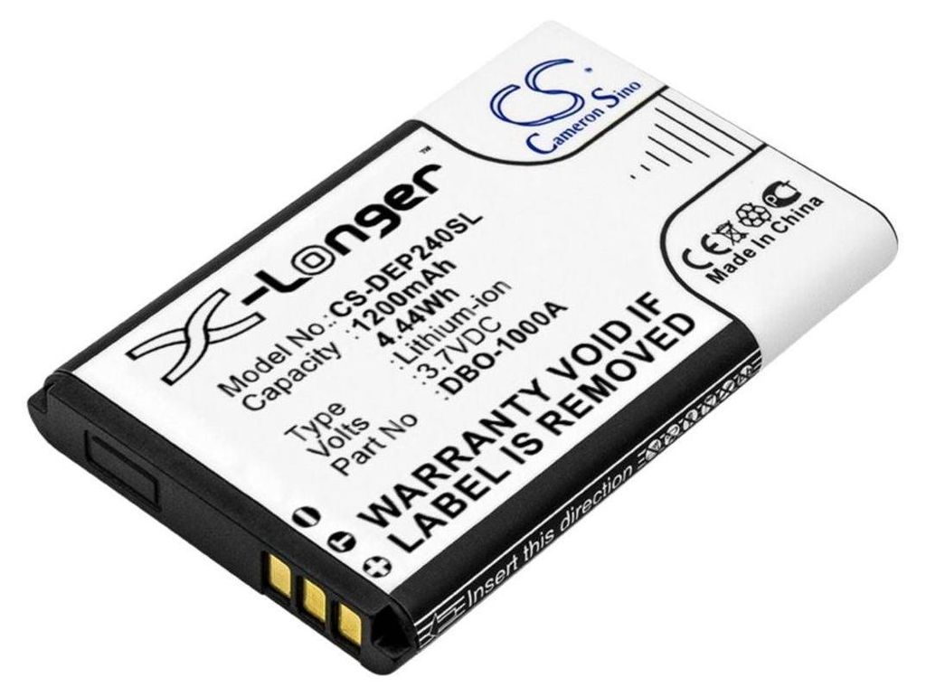 Baterie pro Doro 1370/1372/2404/6040, 1200 mAh, Li-Ion Obrázek produktu 