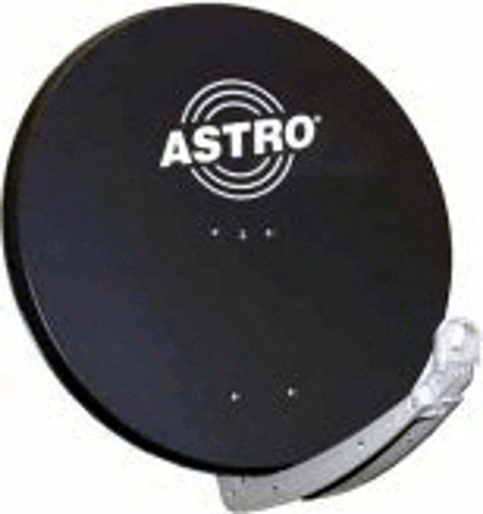 ASTRO Offset Parabolantenne ASP 85 A 85cm anthrazit Alu 40mm Aufnahme