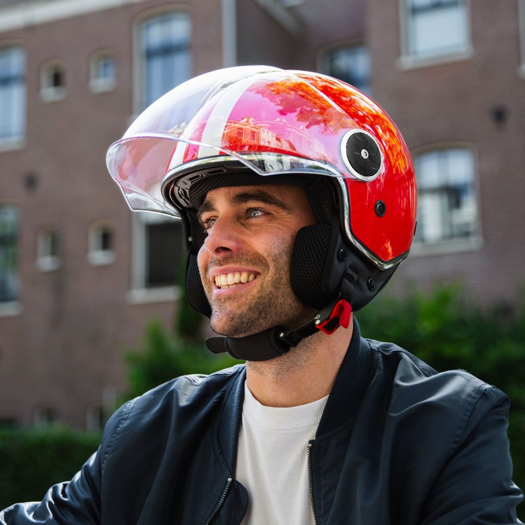 VINZ Arenas - Roze - Kleding | Motorhelmen
