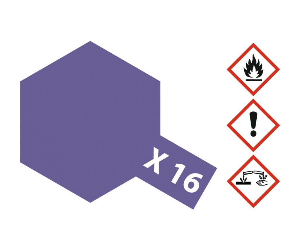 Tamiya Farbe X-16 Violett glänzend 10ml