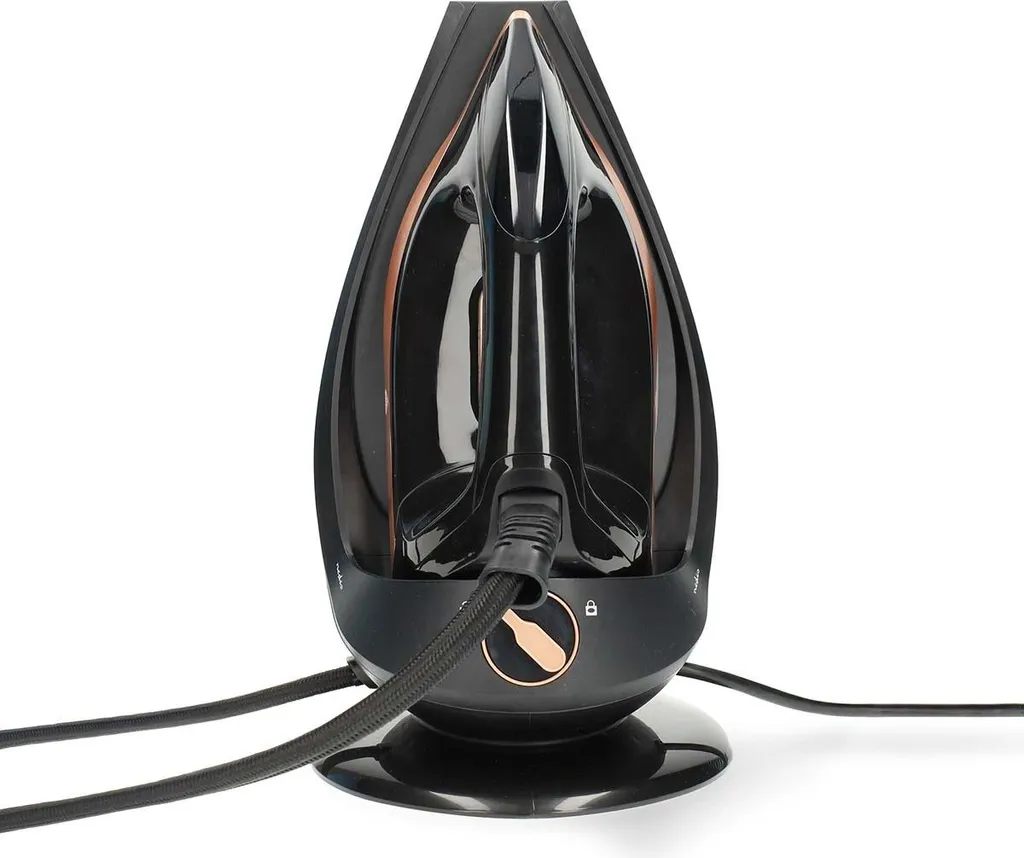Fer à vapeur 7 bars anti-faux plis 2400W avec semelle céramique glissante