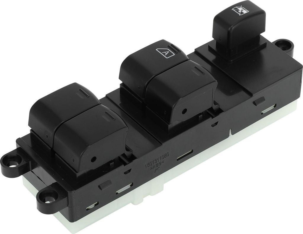 Elektrischer Fensterschalter Nr. 25401BB65B Vorderer linker Fahrerseiten-Fenstersteuerschalter für Nissan Pathfinder Qashqai Schwarz