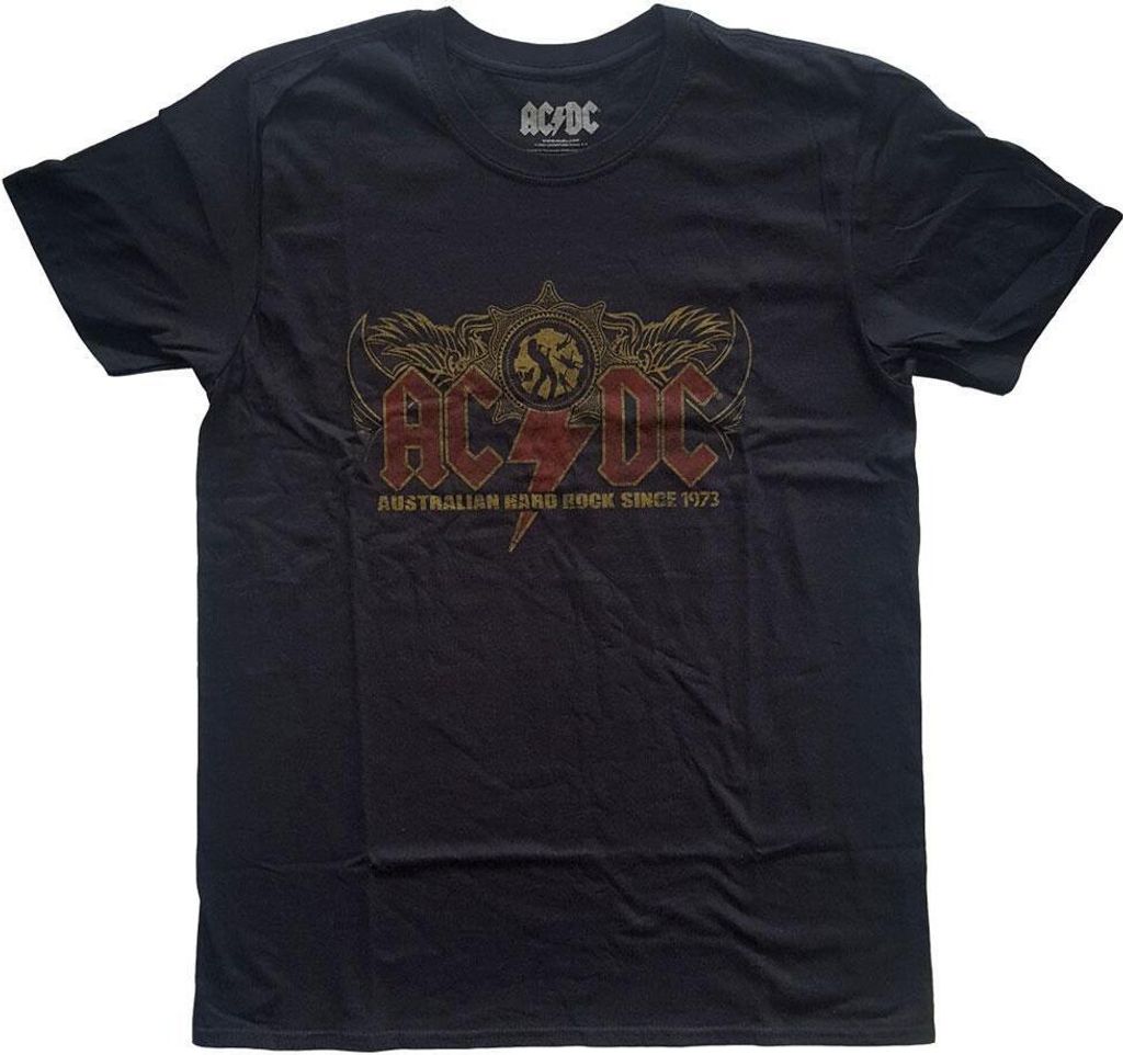 AC/DC - "Oz Rock" T-Shirt für Herren/Damen Uni RO3037 (S) (Schwarz)