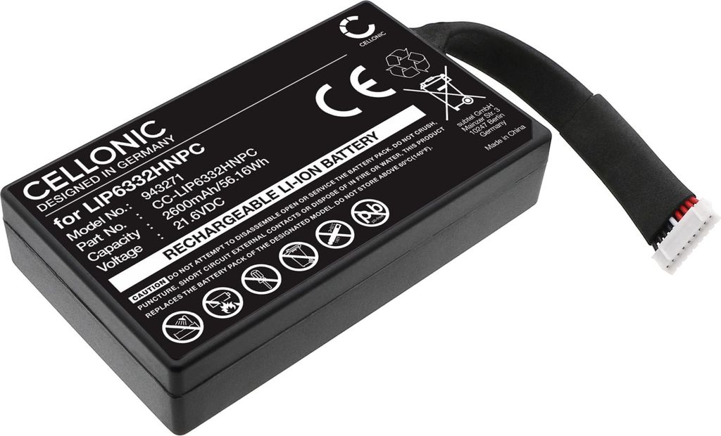CELLONIC 1x Batteria per Altoparlante Compatibile con Sony Immagine del prodotto 