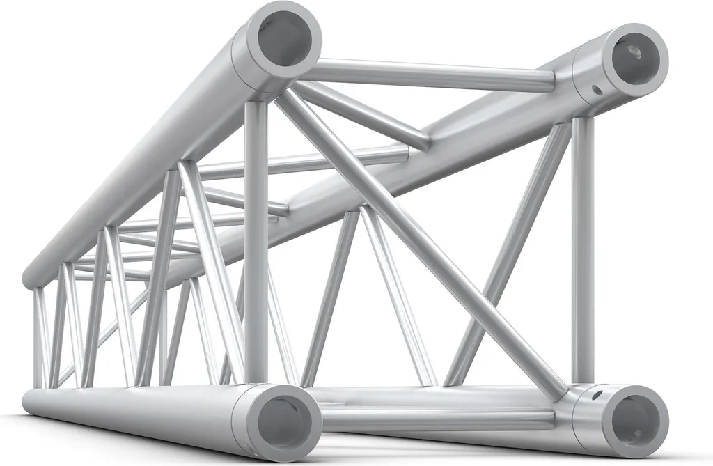Milos Pro-30 Square G Truss droit Heavy Duty QTVU1000 argent de 1000 mm