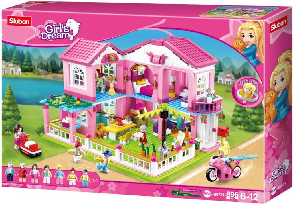 Sluban Girls Dream Spielhaus M38-B0721