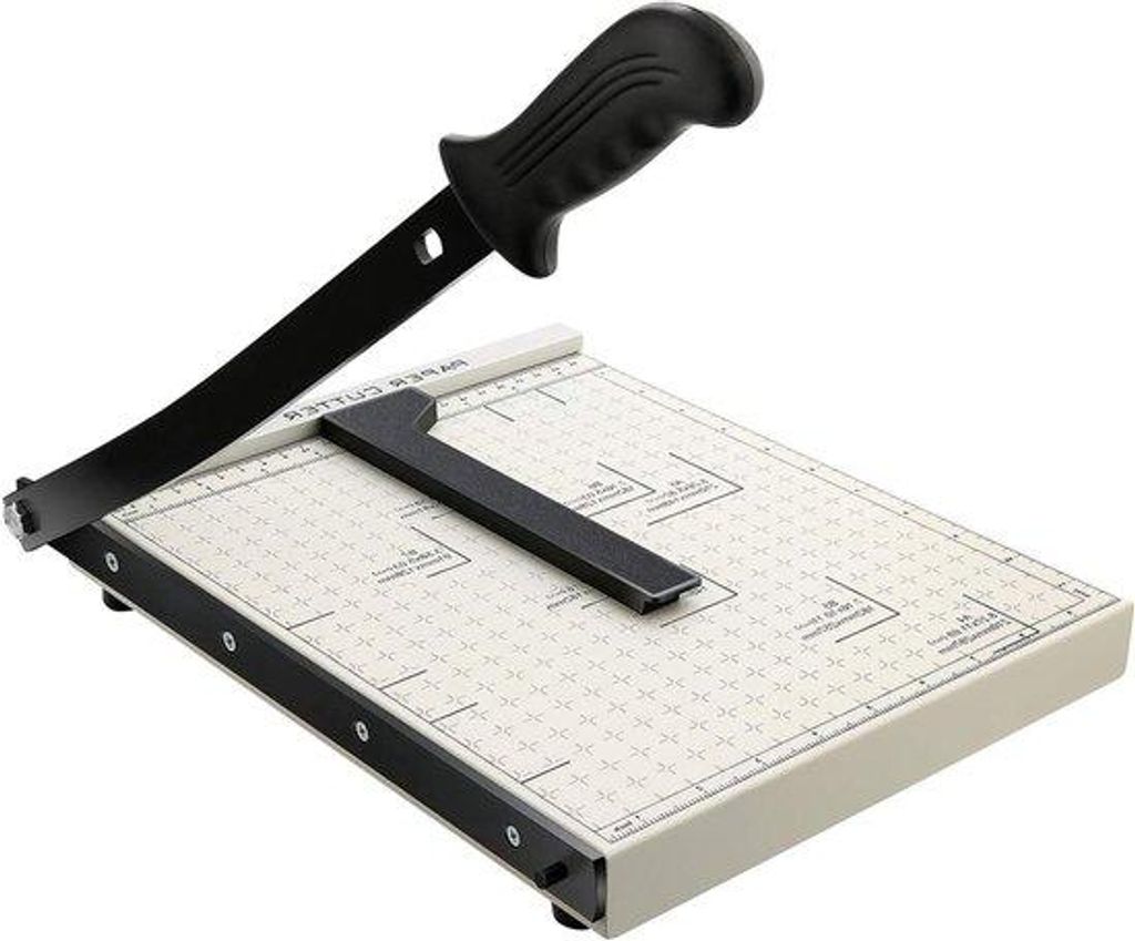 Bügelmasschinen A3 B4 A4 - Präzises Schneiden - Einzelstück - Weiß - Metall - 32,5 x 25,5 x 3 cm