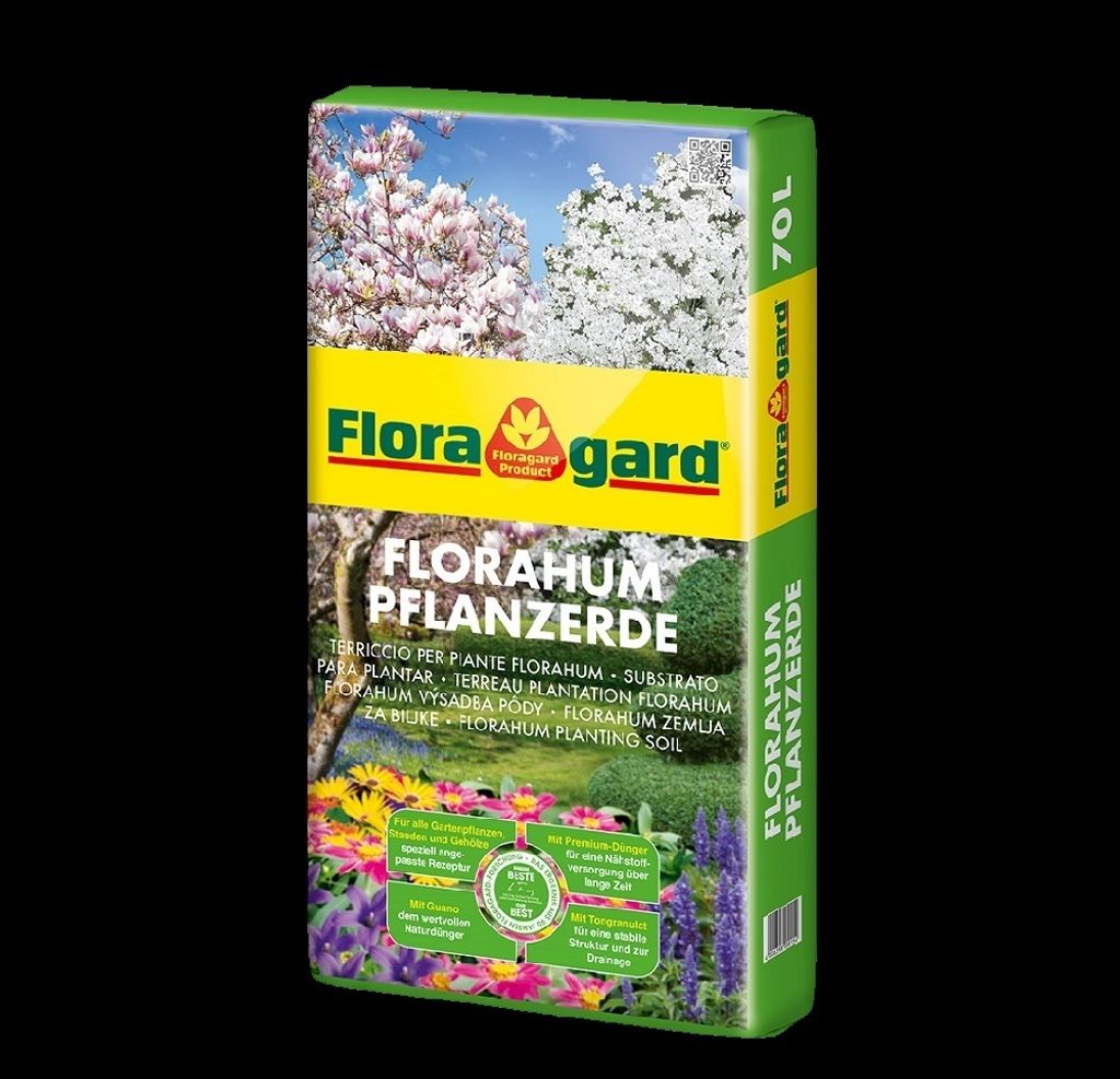 Floragard Florahum Pflanzerde 70 L Dnger