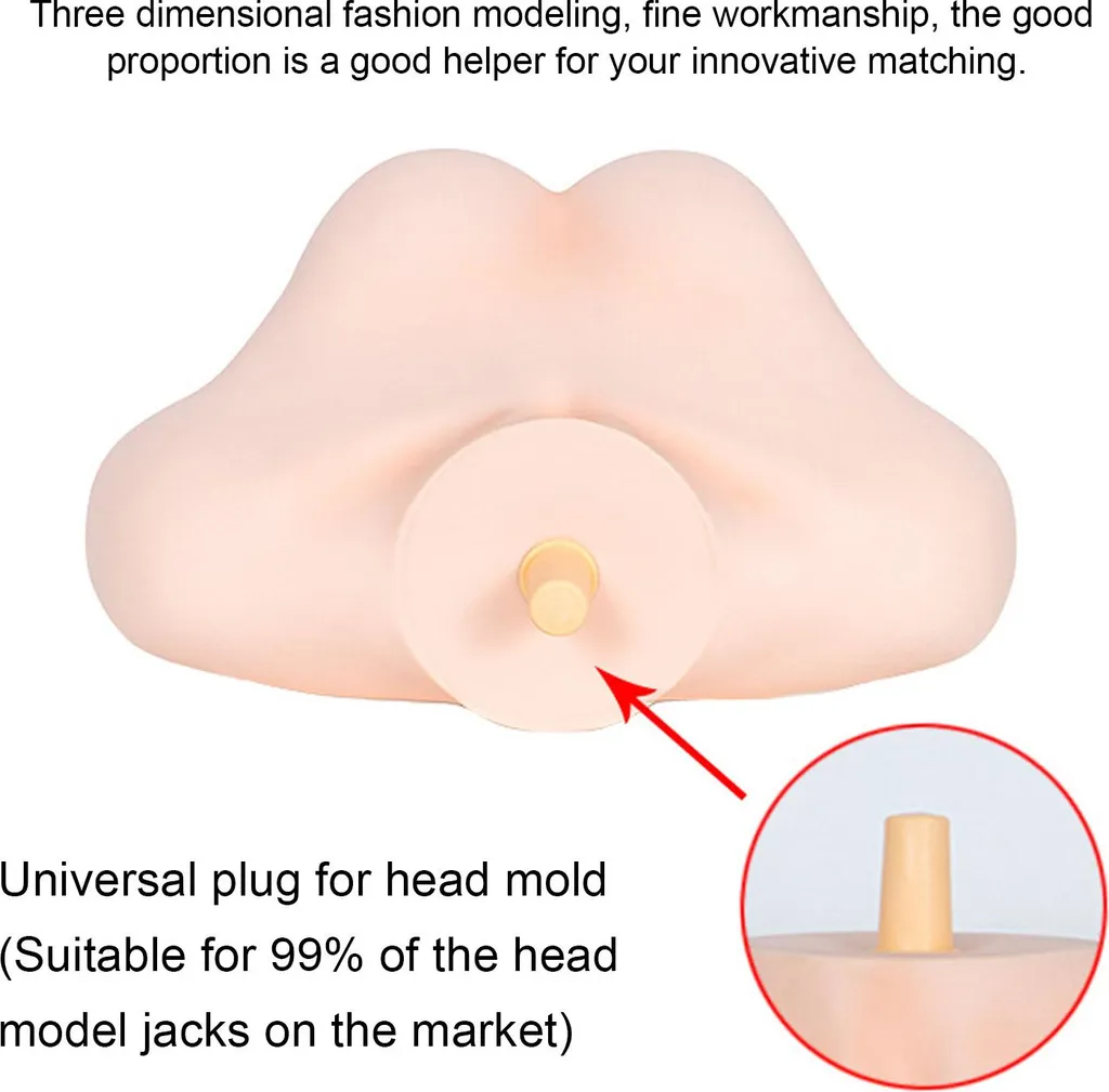 Modèle d'épaule stable pour mannequin coiffure avec support de table - 4