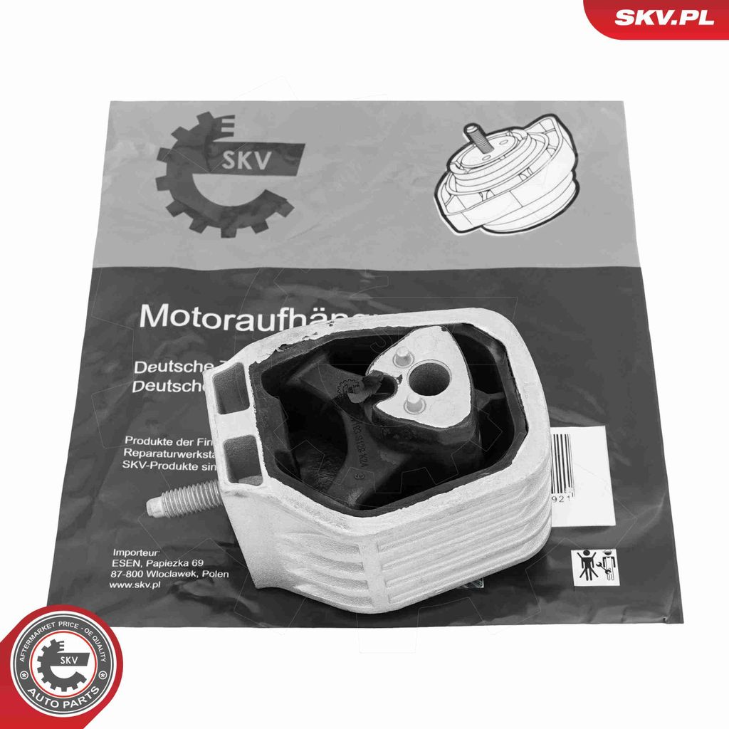 ESEN SKV Motorlager Gummimetalllager Vorne passend für MERCEDES-BENZ A-Klasse (W169) 75SKV193