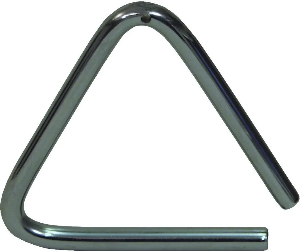 Triangle 10 cm DIMAVERY : un son clair et pur sans vibrations parasites