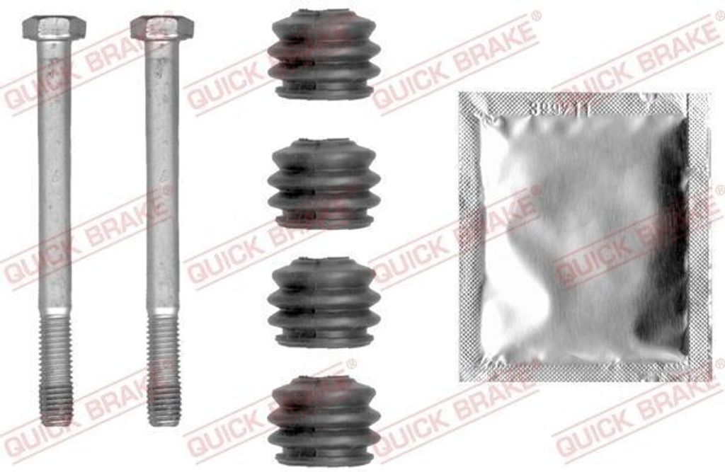 QUICK BRAKE Bremssattel-Reparatursatz Vorne 113-0019 für IVECO DAILY III Kasten/Kombi DAILY II Pritsche/Fahrgestell DAILY II Kasten/Kombi DAILY II...