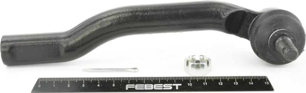 FEBEST Spurstangenkopf Spurstange für NISSAN MICRA III (K12) Vorne Links 0221-K12LH