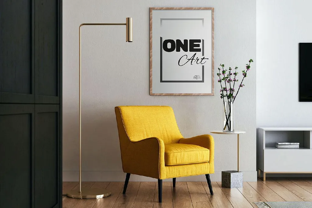 Cornice Moderna 60x80 Hekla Sandwashed Oak | FramesFactory Design - 5