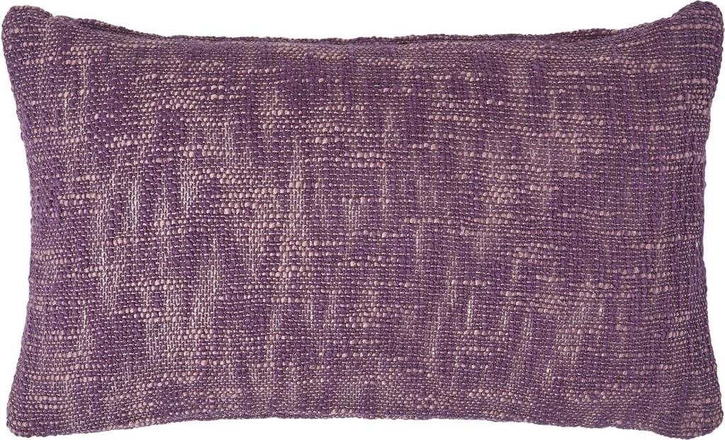 HOMESCAPES Kissenhülle Nirvana mauve – Deko-Kissenbezug Produktbild 