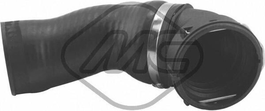 Metalcaucho 09597 Turbo Ladeluftschlauch für BMW 5 Limousine (E60) 5 Touring (E61) 6 Coupe (E63) 6 Cabrio (E64)