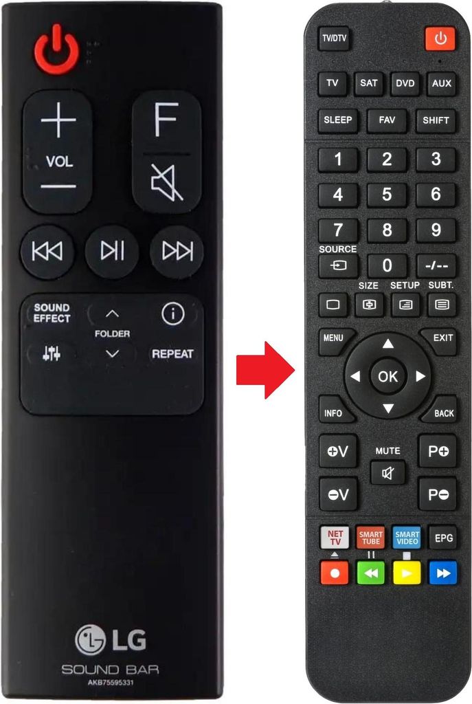 Fernbedienung passend für LG AKB75595331