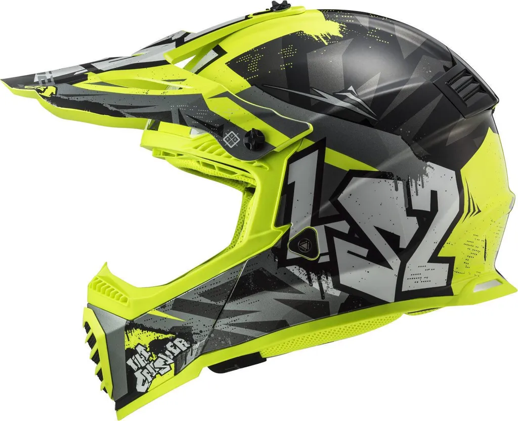 Casque Motocross pour Junior LS2 MX437 Idéal Initiation et Compétition - 2