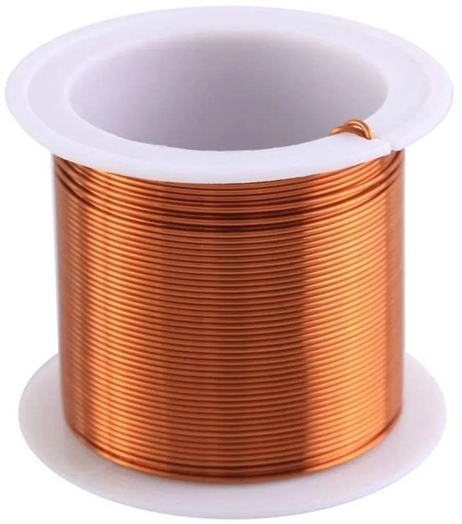 Fil de cuivre 0,7 mm rouge 10m haute conductivité et magnétique