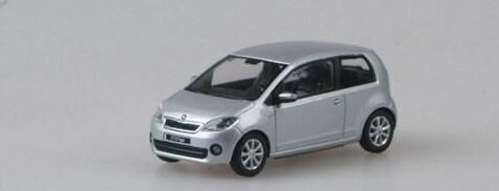 Skoda Citigo 3-drzwiowa (2011) - Srebrny brylantowy metalik Zdjęcie produktu 
