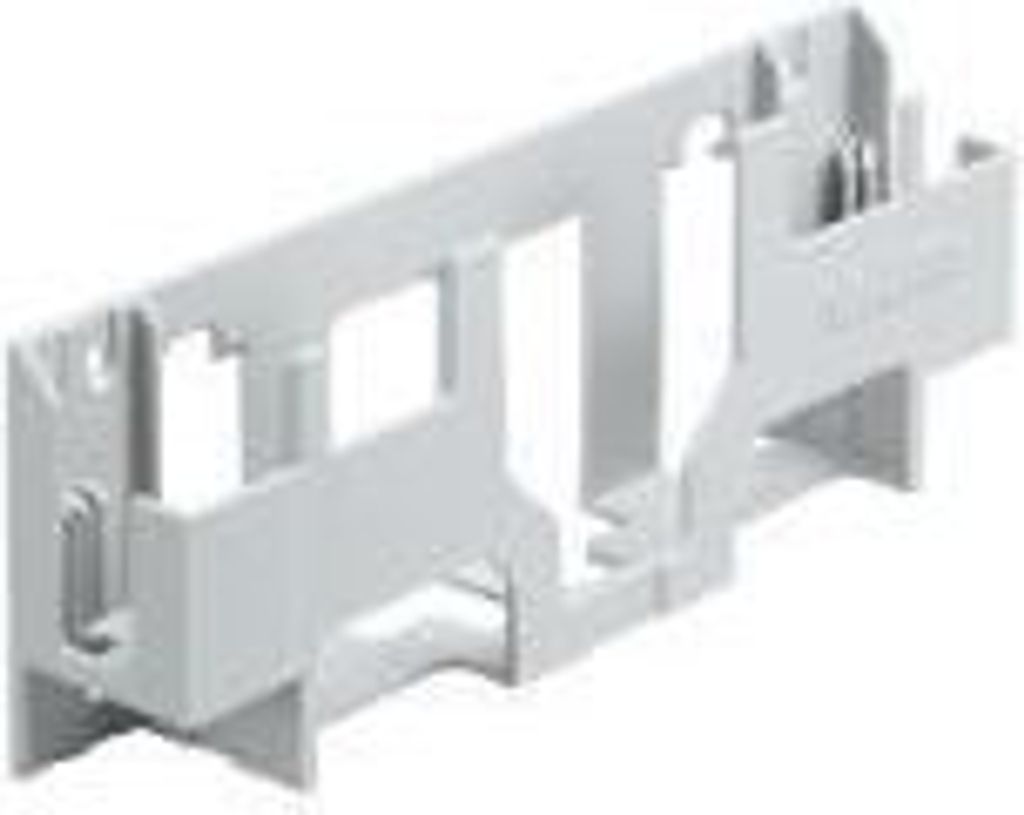 BLUM SERVO-DRIVE Netzgeräthalterung Wandmontage, Länge 211, KS weißgrau