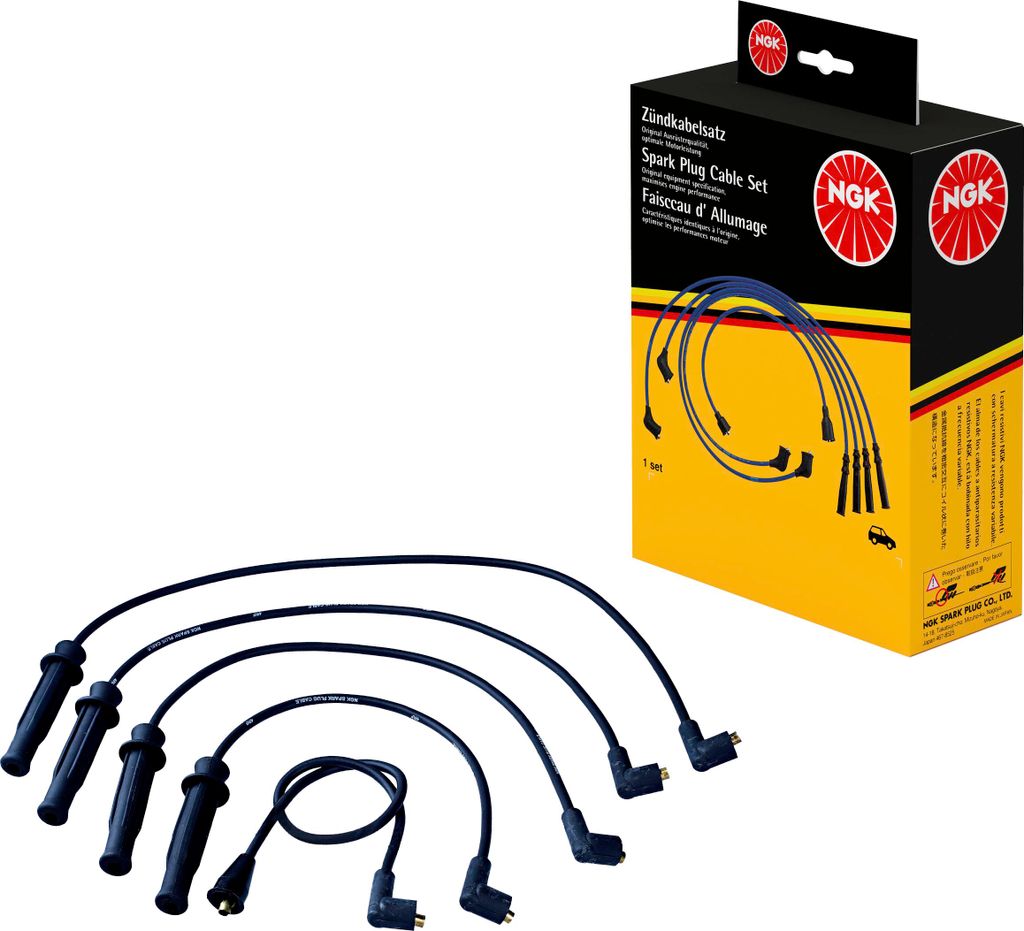 Zündleitungssatz 5 Kabel schwarz NGK Aftermarket-Expertise für ROVER 800
