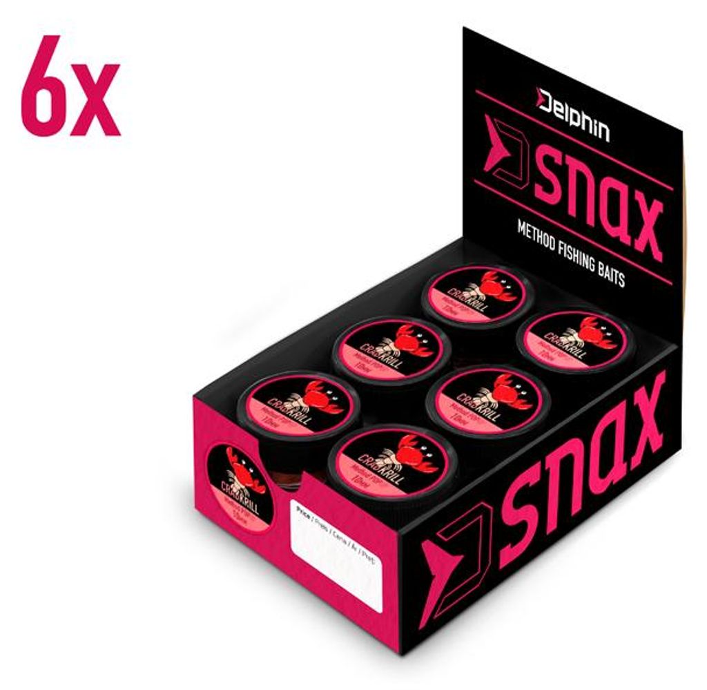 DELPHIN D SNAX POP, appât, rouge, crevettes-krill, Image du produit 