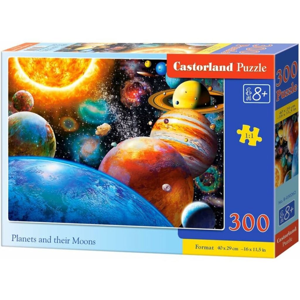 Castorland Planets and their moons 300 pcs, 300 kusov, Obrázok produktu 