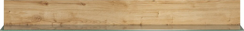 Gagnez de l'Espace avec l'Étagère Murale Blanshe Chêne Navarra et Verre