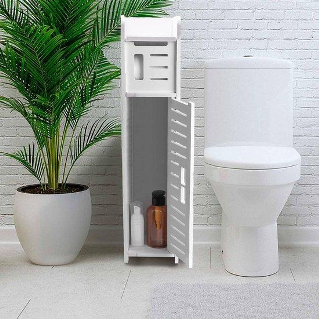 Toilettenpapierhalter Chrom aus Edelstahl für WC-Schrank