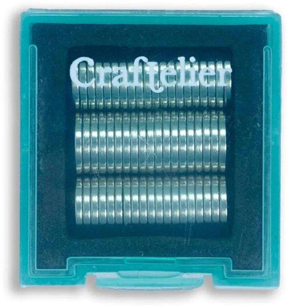 Lot de 60 aimants néodyme 8x1 mm puissants pour tableaux et affiches