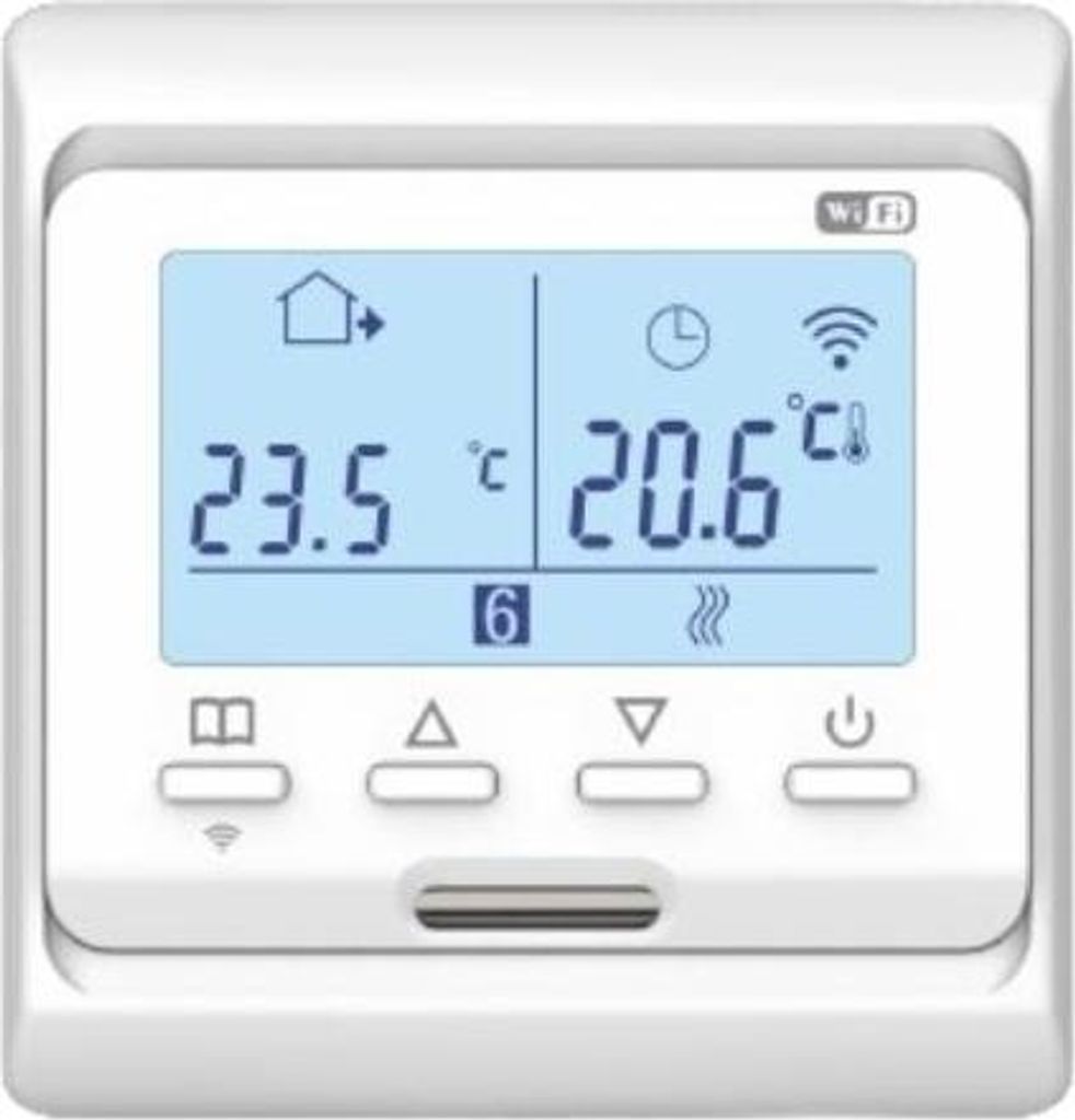 Thermostat programmable connecté Wifi pour chaudière Image du produit 