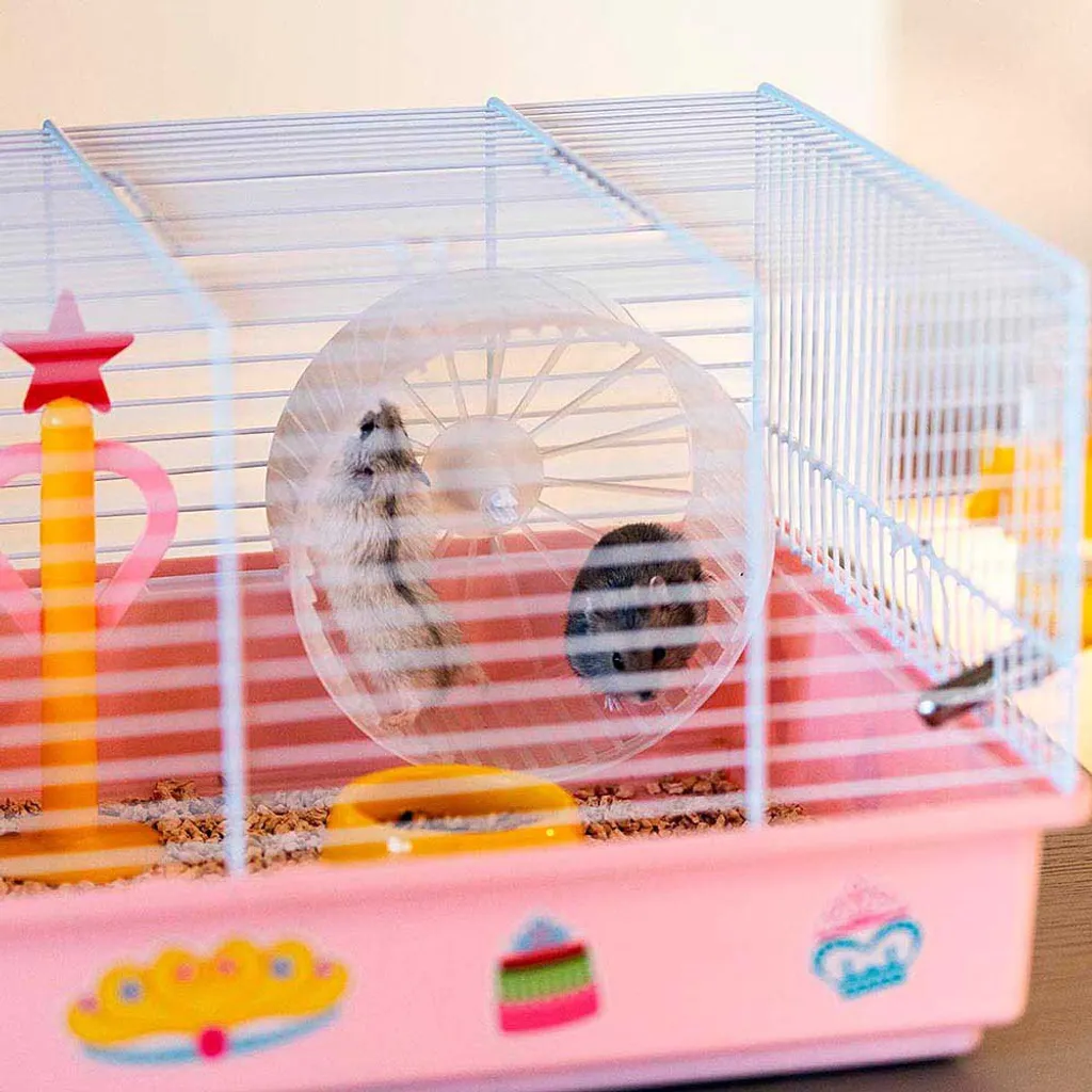 Cage hamster robuste Ferplast Criceti 9 Princess avec base détachable