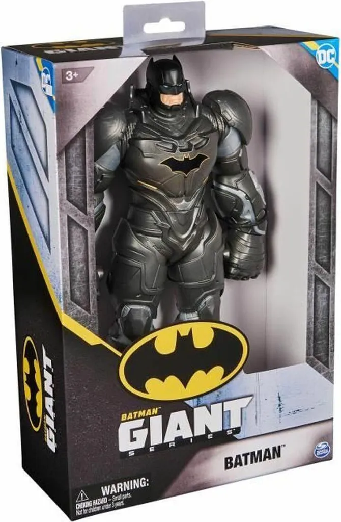 Figurine Batman Spin Master avec 11 points d'articulation et cape noire
