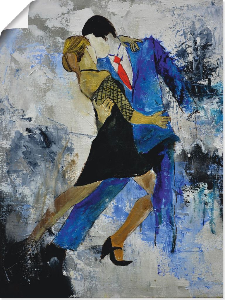 ARTland Poster Tango Größe: 30x40 cm