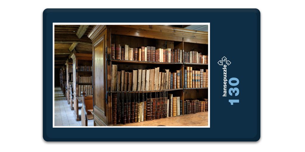 hansepuzzle 17753 - Brunnen Kathedrale Puzzle, 130 Teile, Bildung, 28,7 x 20,0cm mit hochwertiger Aufbewahrung, Kartonbox & Beutel