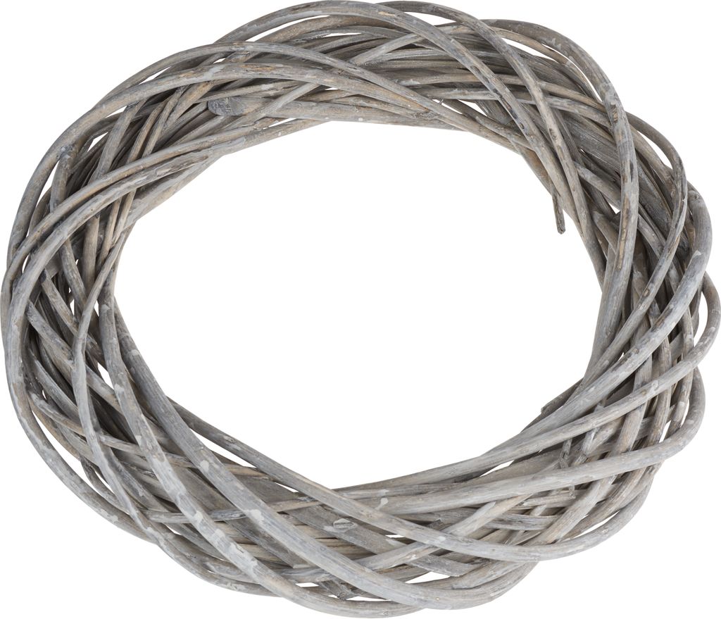 VBS Weidenkranz Willow 25 cm Dekokranz Türkranz Naturkranz Bastelbedarf ca. Ø 35 cm