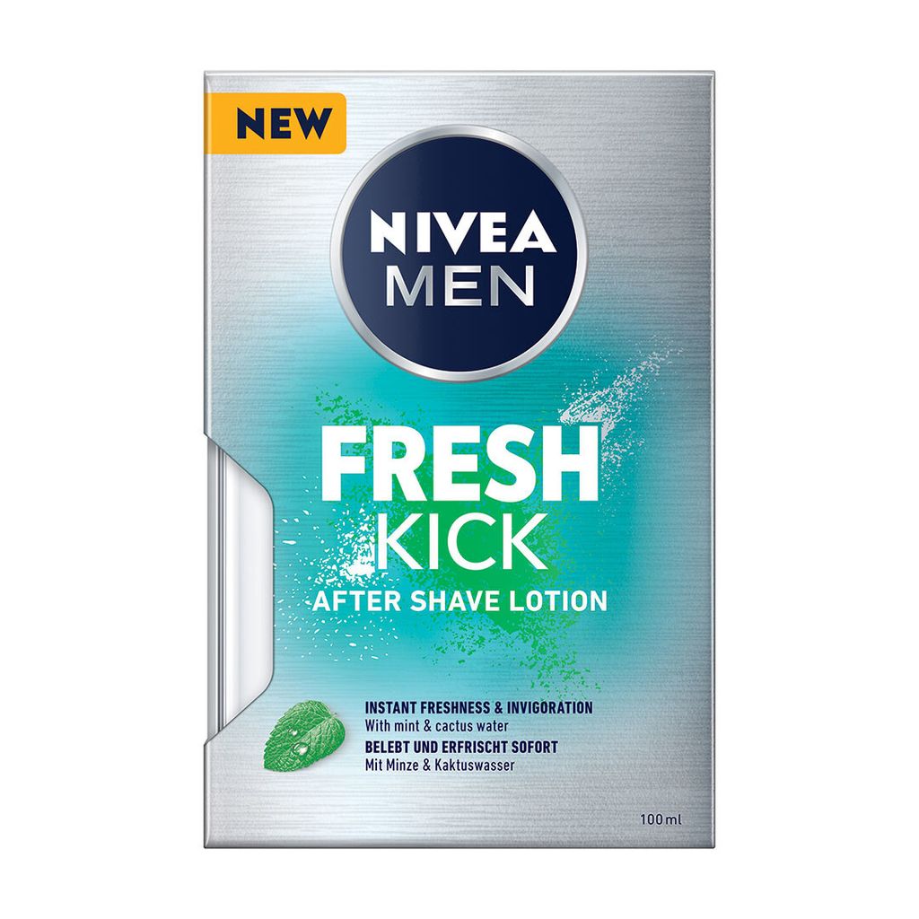 Nivea Men Fresh Kick Osvieujca Voda Po Holen, 100ml - Vivn Obrázok produktu 