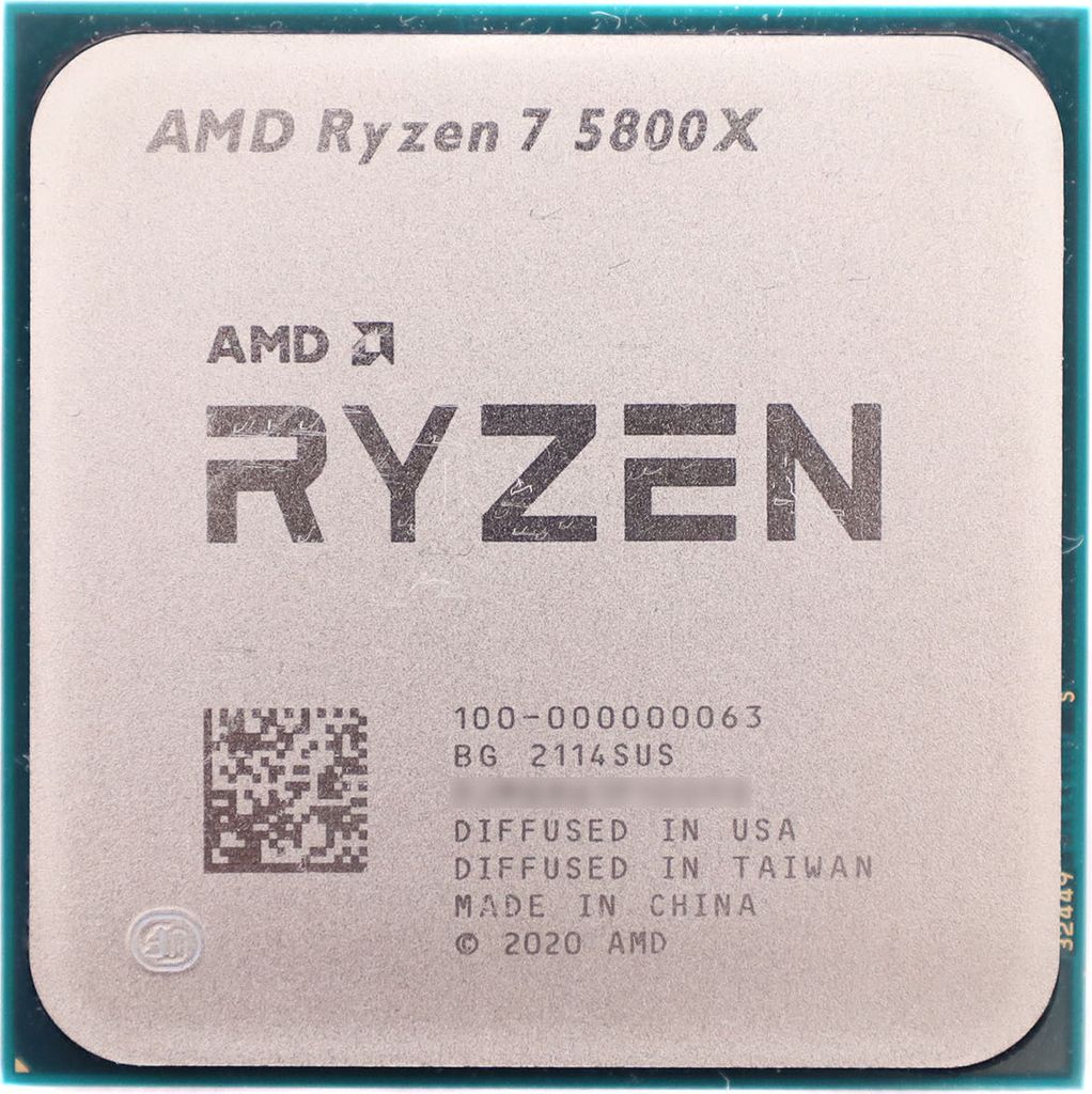 AMD Ryzen 7 5800X Prozessor 3,8 GHz 32 MB L3 (100-000000063)