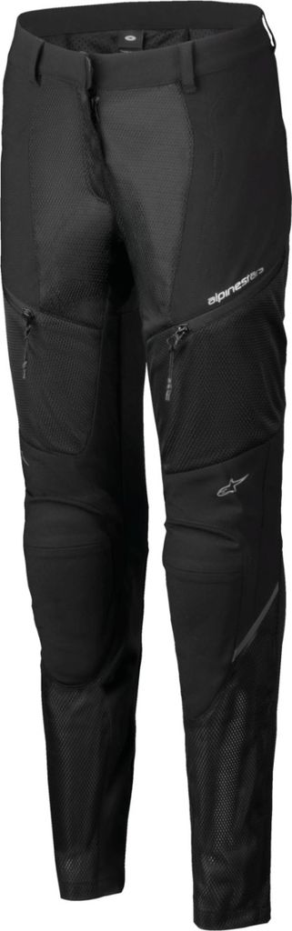 Alpinestars Stella Troop-Air Pro Damen Motorrad Textilhose, schwarz, XL