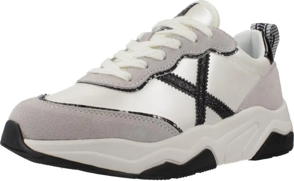 Baskets Munich Wave Couleur Blanc - Sneakers Urbaines Homme/Femme