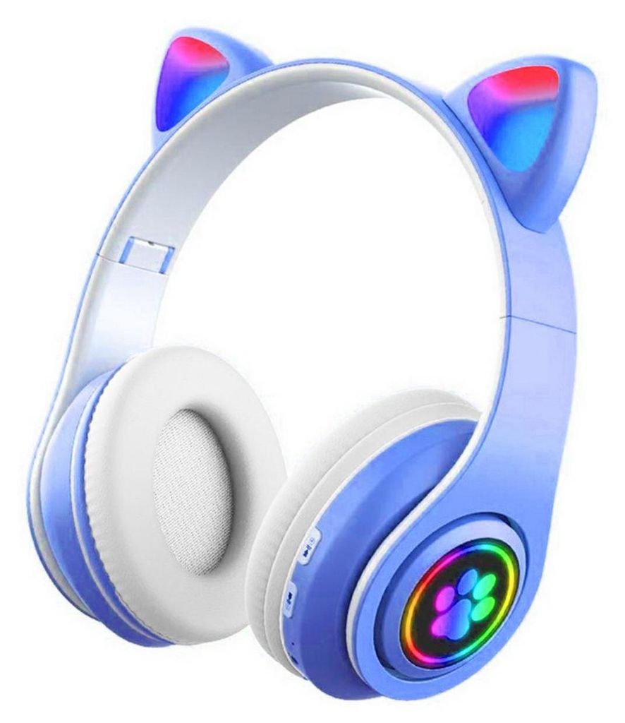 Apt Dětská Led Sluchátka Kočičí Uši Bluetooth 5.0 Obrázek produktu 