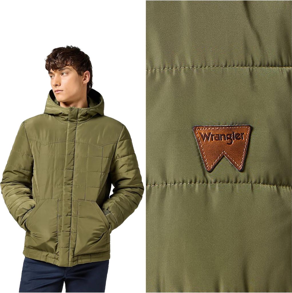 Wrangler Übergangspufferjacke Ivy Green XL