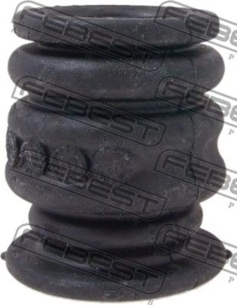 FEBEST VWD-T5 Tampone in gomma, telaio OE 7H0412303A compatibile con Transporter VI, Caravelle VI, Transporter V, Multivan VI, Multivan V