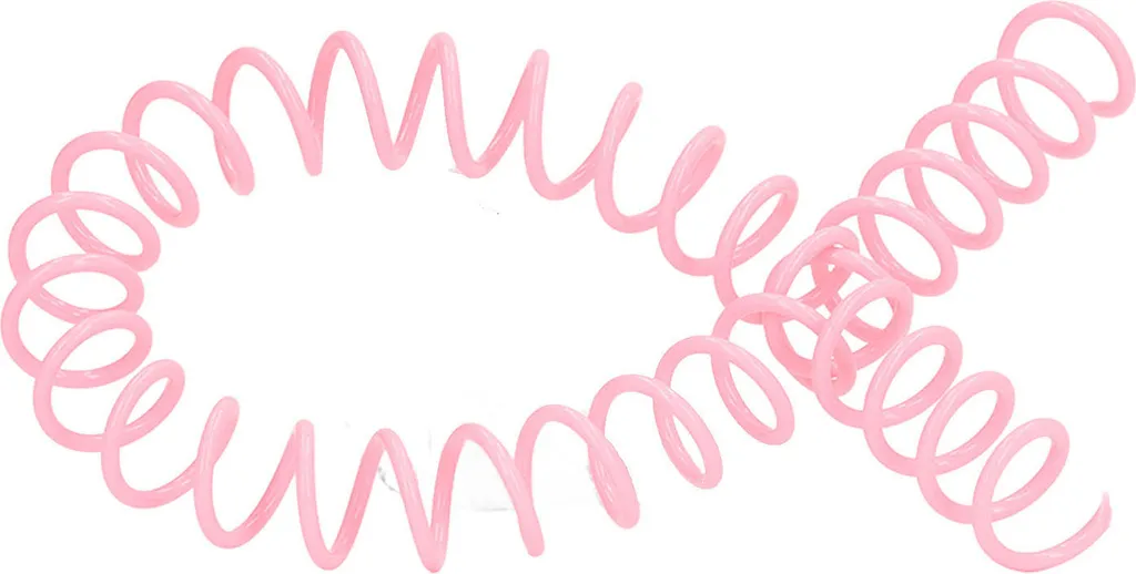 Spirales de reliure en plastique ABS rose pour documents et papeterie - 7