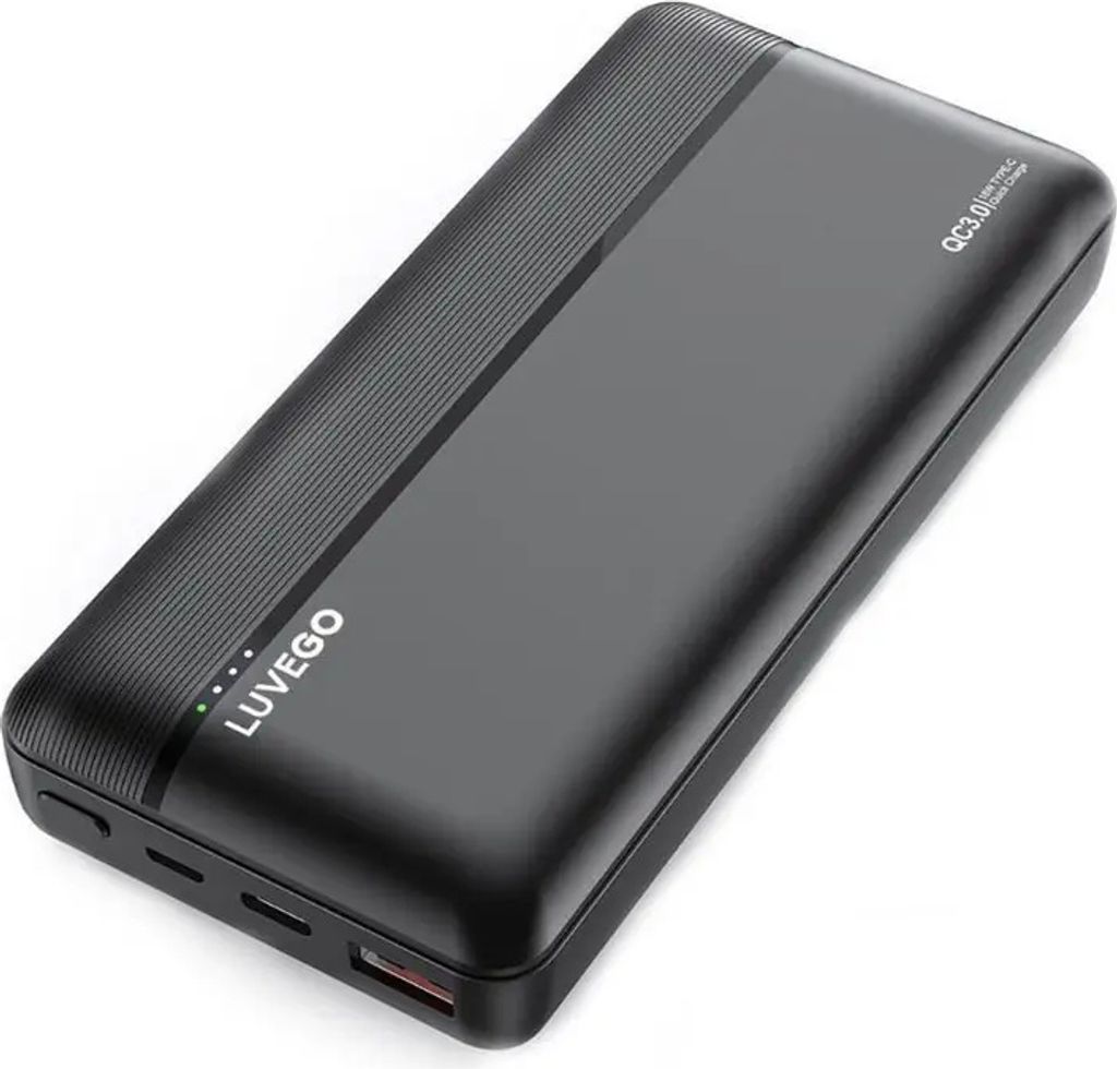 Luvego Powerbank 20000mAh Compact - Geeignet für Telefon & Produktbild 